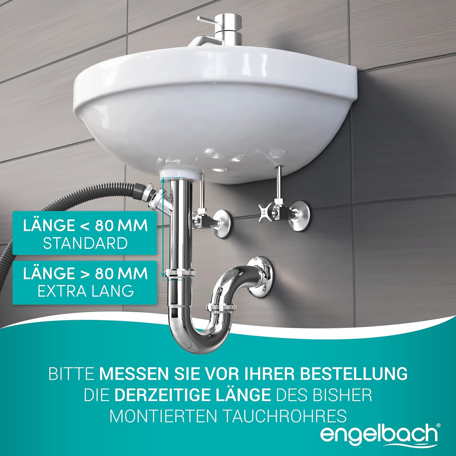 Extra Lang 200mm + Geräteanschluss