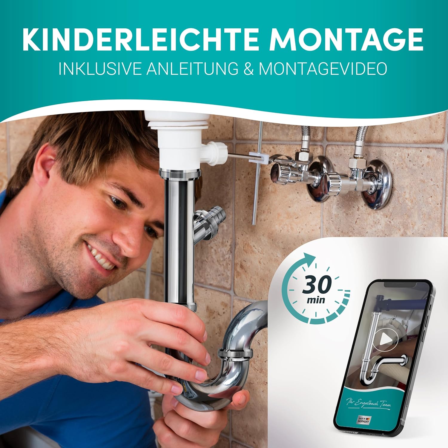 Extra Lang 200mm + Geräteanschluss