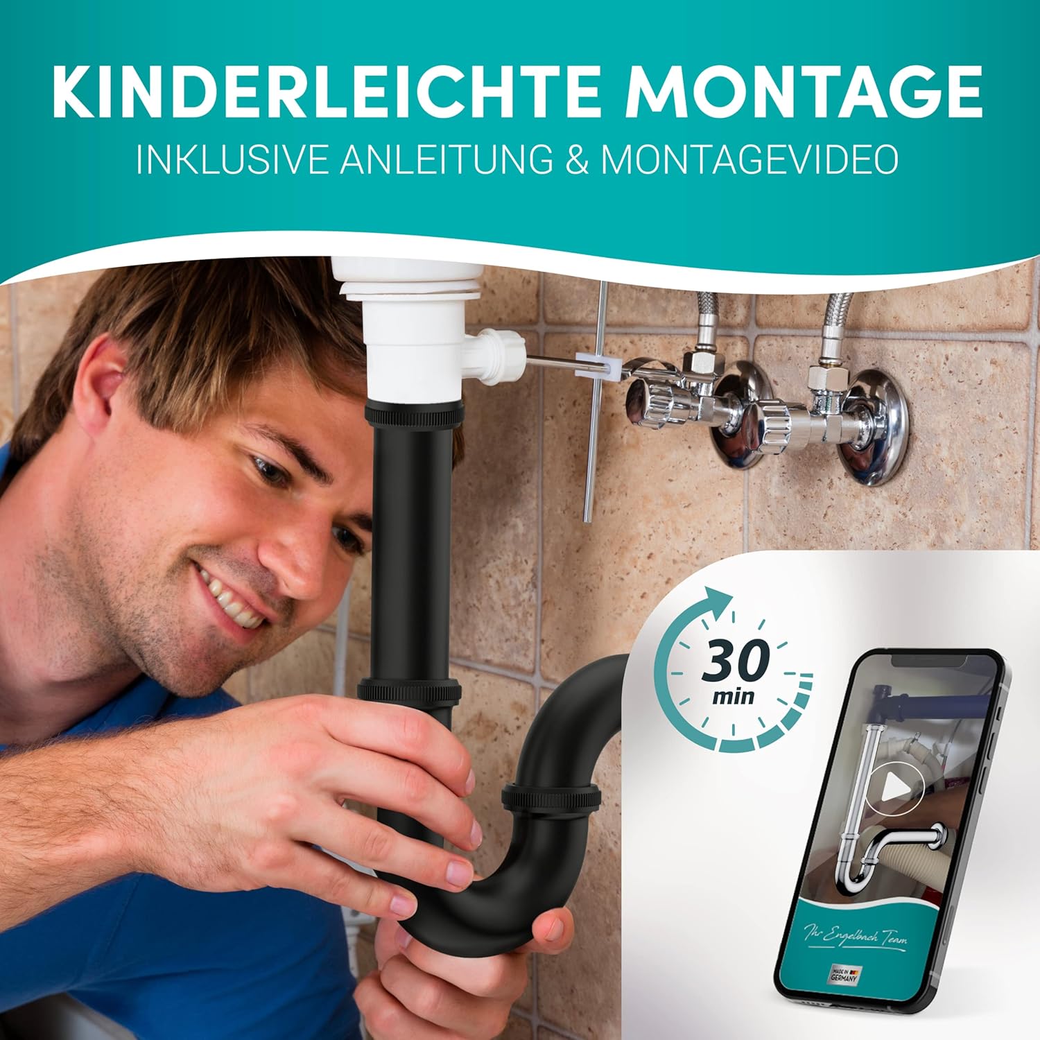 Extra Lang 200mm - Schwarz