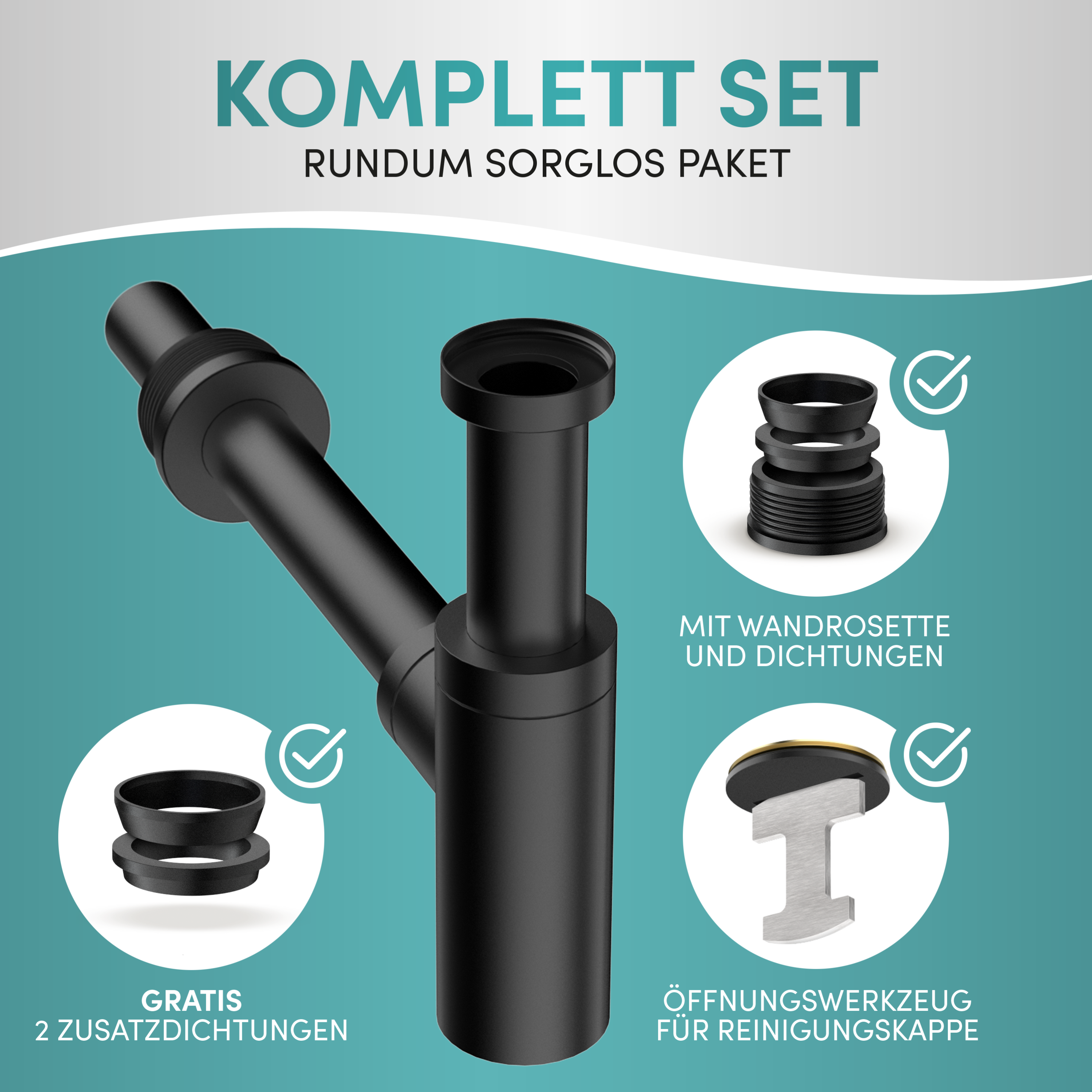 Schwarz - ohne Geräteanschluss