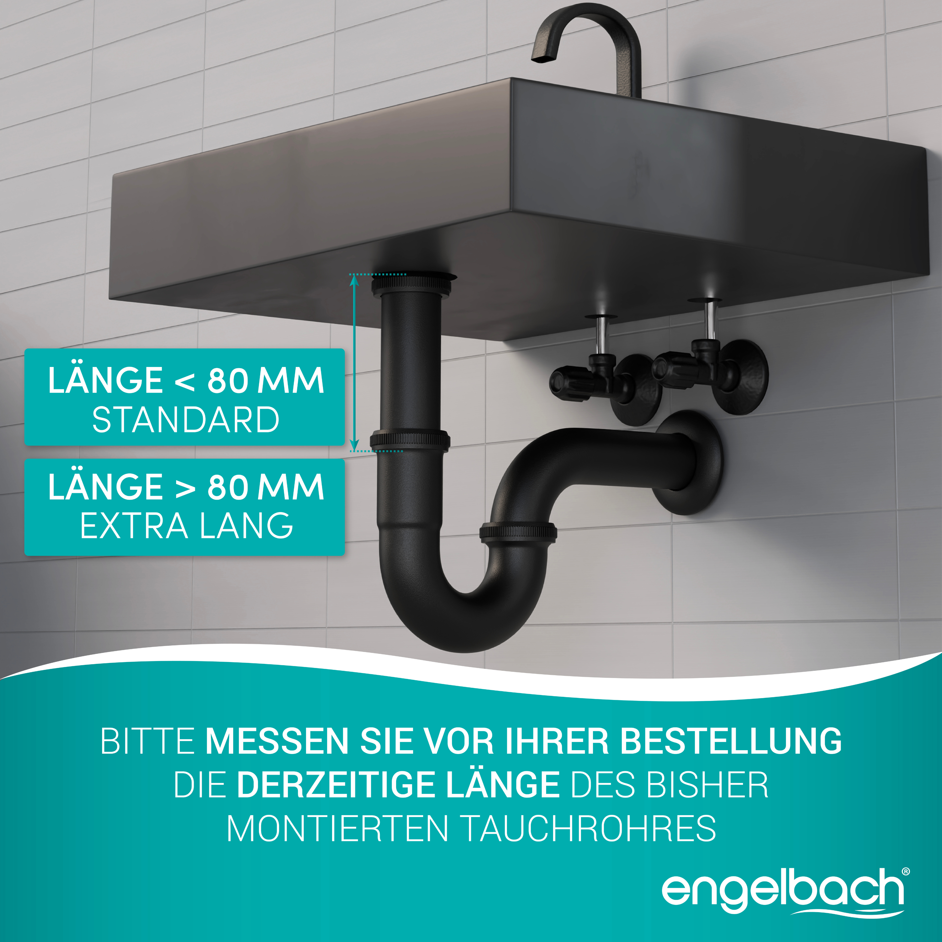 Standard 85mm - Schwarz