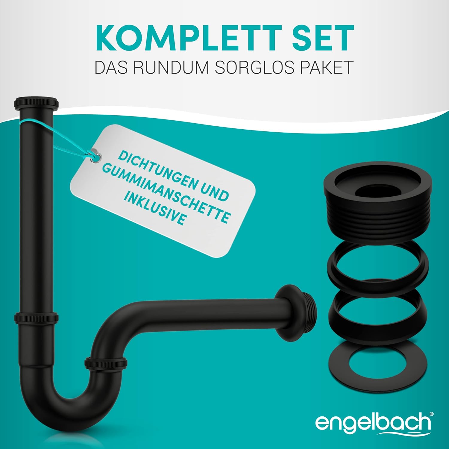 Extra Lang 200mm - Schwarz
