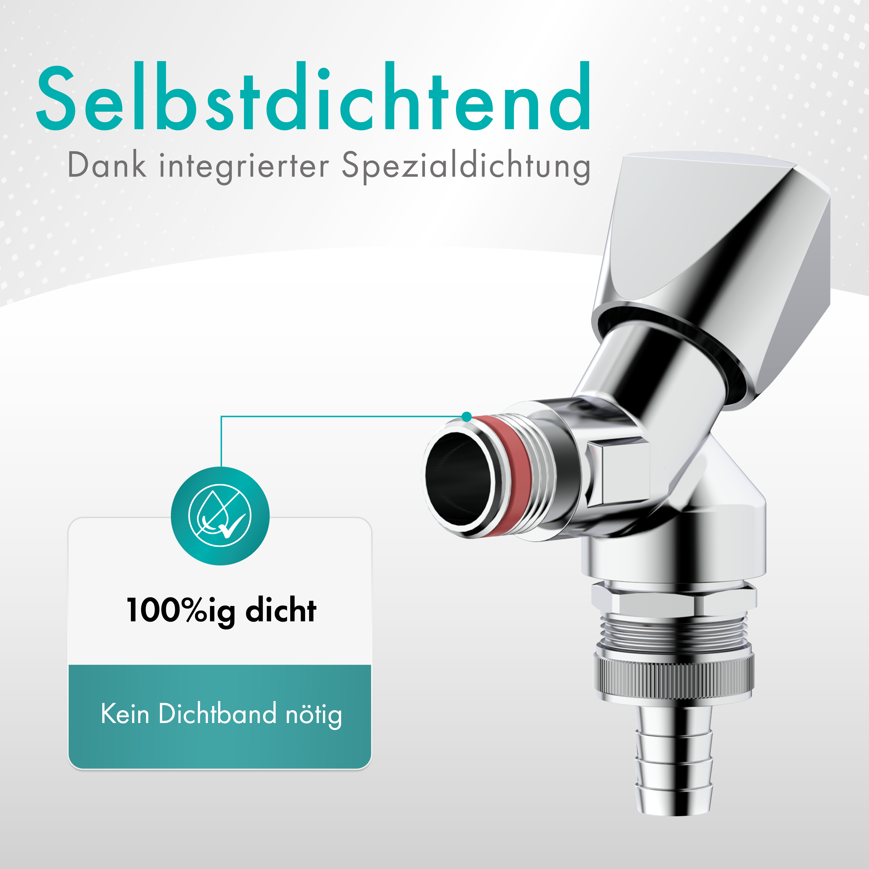 Universal Geräteventil 3/4" Anschluss